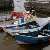 Cobles at Amble