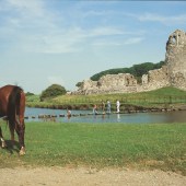 Ogmore Castle © CADW