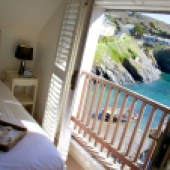 ROOM WITH A VIEW: The Lugger Hotel, Cornwall