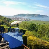 ROOM WITH A VIEW: Two Bays and the Orme View Cottage, Llandudno, North Wales