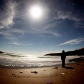 A beach in the Kerry International Dark-Sky Reserve, Ireland. Photo by Michael Sheehan.