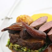 Locally sourced meat at the Neptune Inn and Restaurant, Old Hunstanton