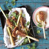SEAFOOD LEMONGRASS SKEWERS