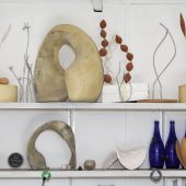 Rebecca's studio  Photo David Bird