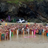 A large group of competitors come from all over the world to take part
