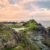 'Llanddwyn Island Lighthouse', Llanddwyn Island, Isle of Anglesey. Photograph by Adrian Fretwell.