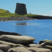 10. FOR A TOWERING LANDMARK Mousa, Shetland Islands