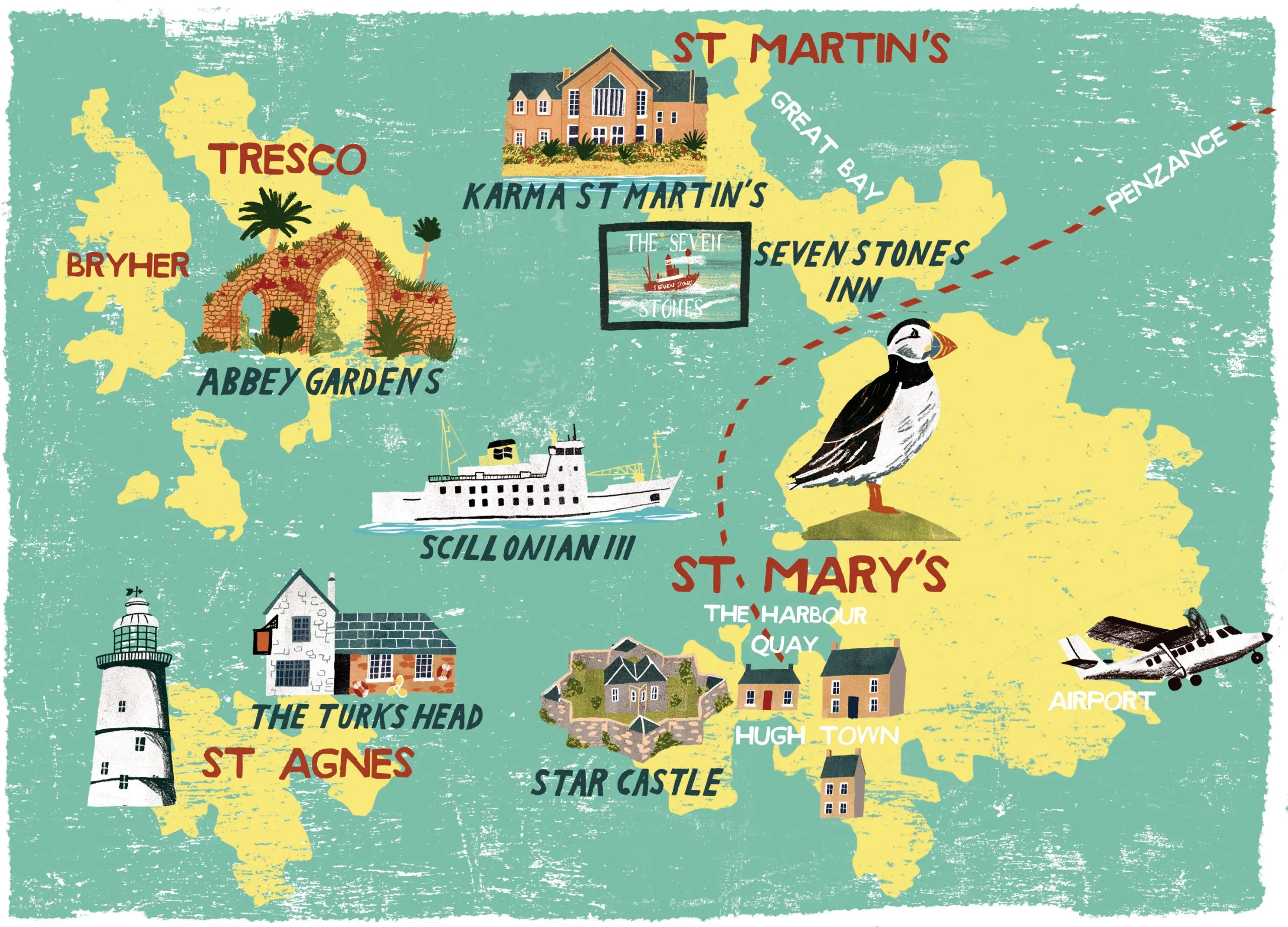 isles of scilly travel timetable