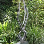 Barbara Hepworth's Cantate Domino in her garden in St Ives. Photo: Emma Inglis 