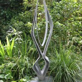 Barbara Hepworth's Cantate Domino in her garden in St Ives. Photo: Emma Inglis 