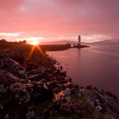 Red Sky on the Isle of Mull. Photo by Sam Jones 