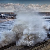 Tidal Surge, Cromer, Norfolk, England. Photo: Jonathan Martin
