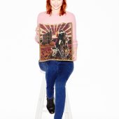 Poldark's Eleanor Tomlinson and her sunset design