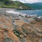White Strand, Niarbyl Bay, Isle of Man, barefoot, beach