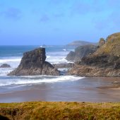 Porthcothan, Cornwall, walk, holiday, coast