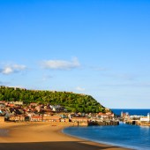 Scarborough, beach, coast, north