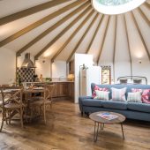 FOR WOODLAND WAYS Classic Cottages Glamping Holidays, near Dartmouth, Devon