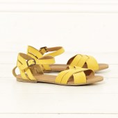 5. Tamsin yellow leather sandals, £27.50, White Stuff 