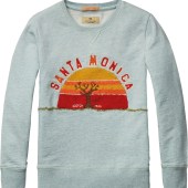 3. Santa Monica sweatshirt, £54.95, Scotch and Shrunk at Scotch & Soda 