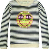 4. Smiley face 100 per cent cotton sweatshirt, £54.95, Scotch R Belle at Scotch & Soda  