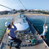 4. THE PIERZIP LINE Bournemouth Pier, Bournemouth, Dorset
