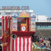 8. FOR PUNCH & JUDY The Brighton Beach Punch & Judy, with Prof Glyn Edwards, Brighton