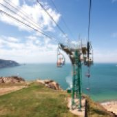 8. THE NEEDLES CHAIRLIFT Alum Bay, Isle of Wight