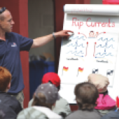 An RNLI coastal manager explains the risks to children