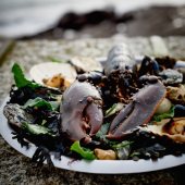 Enjoy wonderful native oysters or Fruit di Mare at The Idle Rocks 