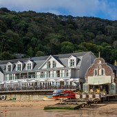 The South Sands Hotel overlooking South Sands Bay