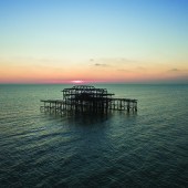 The ruins of the West Pier in Brighton, UK. Photo: Fergus Kennedy