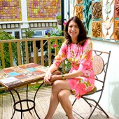 Kay loves to share this unique home she has created