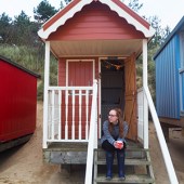 You can’t come to Wells Beach and not check out a beach hut