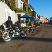 Visit Burnham Overy Staithe on a Royal Enfield with the Norfolk Motorcycle Company