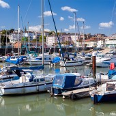 Boats in Ryde Harbour, Isle of Wight. Image: Ian Woolcock/Shutterstock