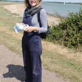 Jessica Johnson on the Shotley Peninsula