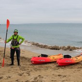 Jacob joined the Irish Experience and Hook Head Adventures for some kayaking off the Wexford coast. Image: Graham Doyle. Image: Jacob Little 