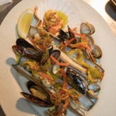 Some of the food on offer at The Seahorse, Dartmouth