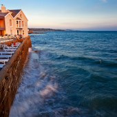 Sunset at the Godolphin Arms