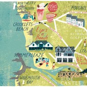 Bude map