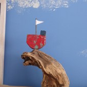 One of Carol’s artworks, entitled Let Us Pray