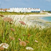 Caroline visited Braye Beach, Alderney