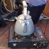 Making the tea