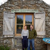 Fay and Rob’s studio building used to be an old flower packing shed