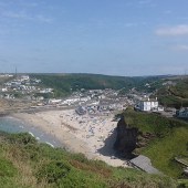 Pretty Portreath sits on the north coast of Cornwall