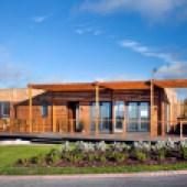Gwel an Mor offers stylish eco-lodge accommodation