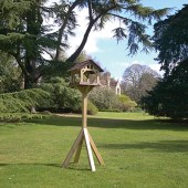  The RSPB has a range of tables from around £50. The Country Barn Table is £89.99 and you will need to assemble it on delivery