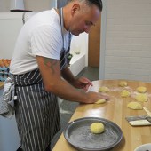 Pastry chef Adam Clark 