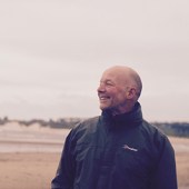Paul Miles on Alnmouth Beach