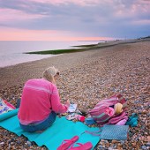 Living in Brighton, Sophie takes some of her inspiration from the beaches on her doorstep